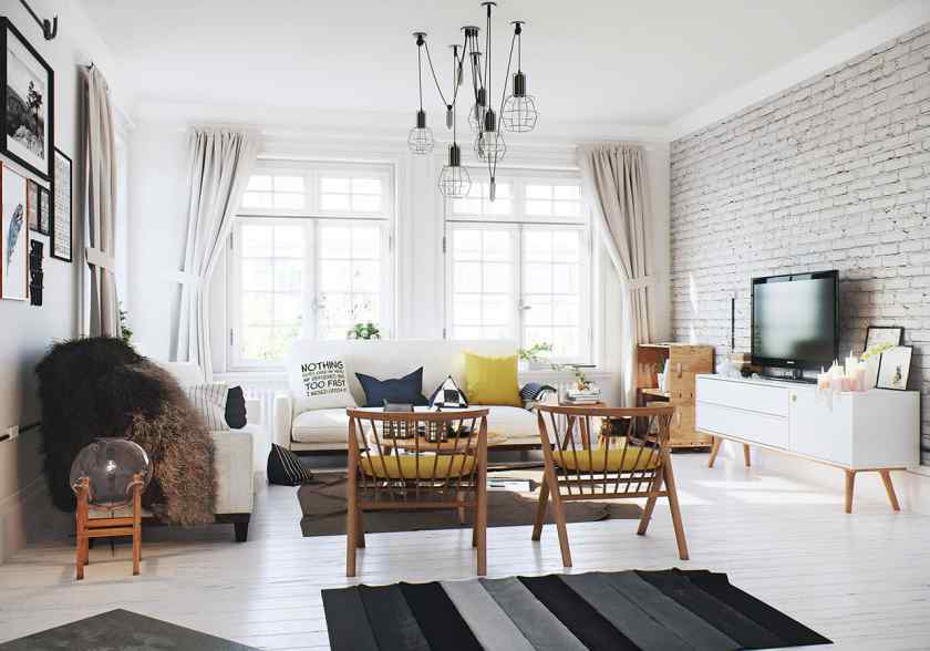 Скандинавский стиль в дизайне квартиры